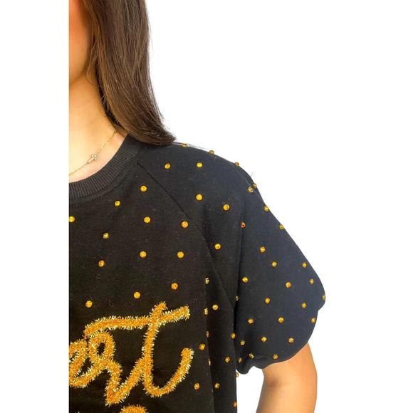 NEW QUEEN OF SPARKLES concert queen sweater in black - Picture 4 of 4